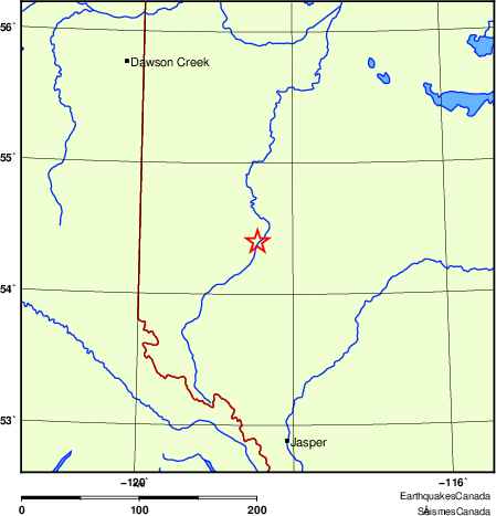 carte des localisations des stations sismologiques locales